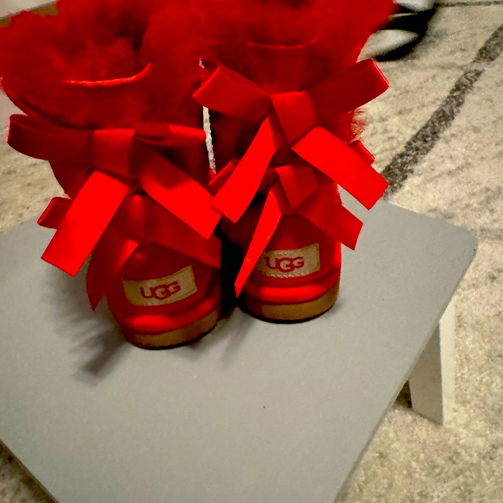Like New Ugg Boots Bailey Bows